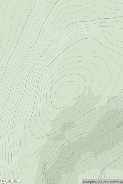 Thumbnail image for Geal-charn [Loch Ericht to Glen Tromie & Glen Garry] showing contour plot for surrounding peak